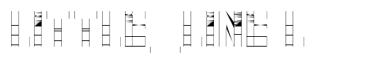 LITTLE_LINE Light font