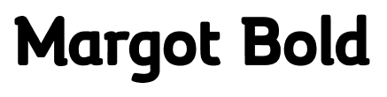 Margot Bold font