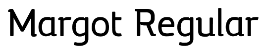 Margot Regular font