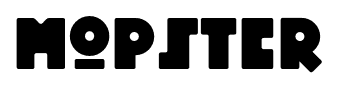 Mopster font