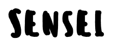 Sensei font