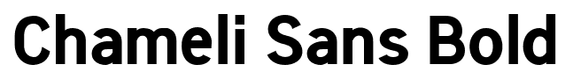 Chameli Sans Bold font