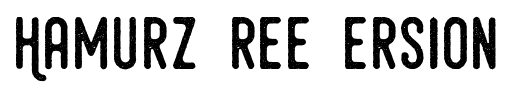 Hamurz Free Version font