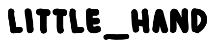 LITTLE_HAND font