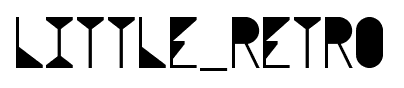 LITTLE_RETRO font