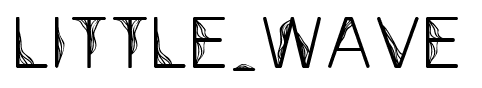 LITTLE_WAVE font
