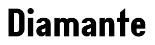 Diamante font