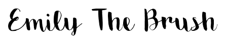 Emily The Brush font
