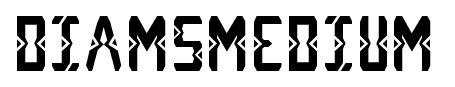 DiamsMedium font