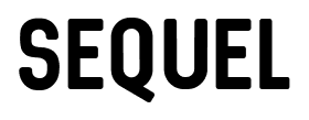 Sequel font