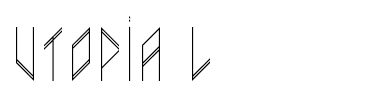 UTOPIA Light font