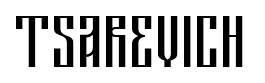 Tsarevich font