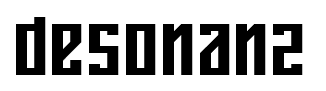 desonanz font