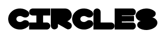 Circles font