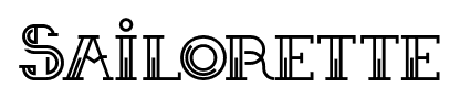 Sailorette font