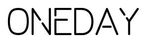 ONEDAY font
