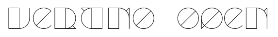 Verano Open font