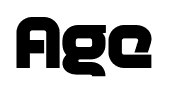 Age font