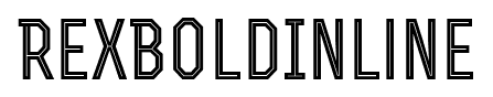 RexBoldInline font