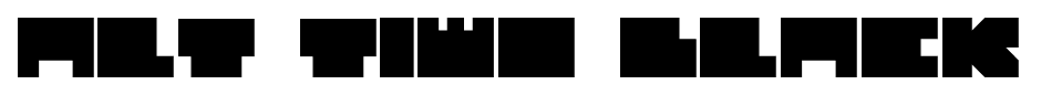 Alt Tiwo Black font