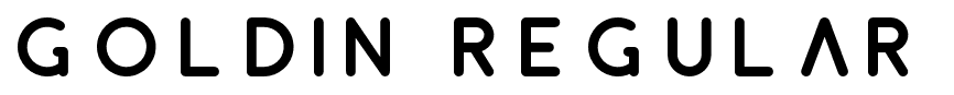 Goldin-Regular font