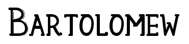Bartolomew font