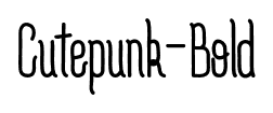 Cutepunk-Bold font
