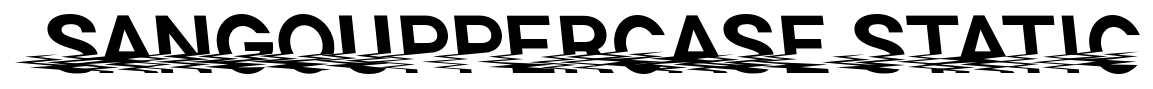 SangoUppercase Static font