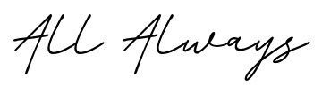 All Always font