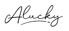 Alucky font