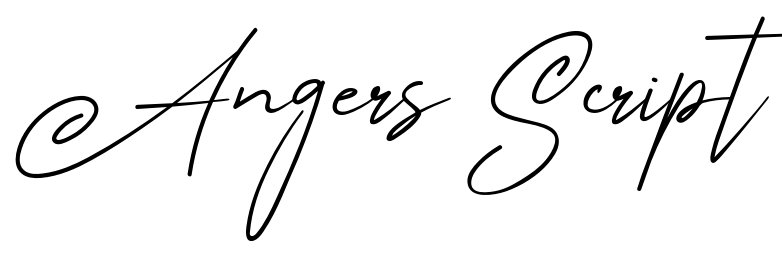 Angers Script font