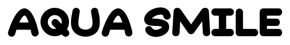 Aqua Smile font