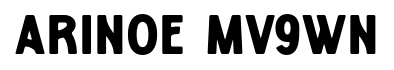 Arinoe MV9wn font