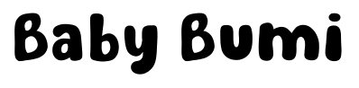 Baby Bumi font