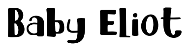 Baby Eliot font