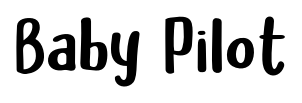 Baby Pilot font