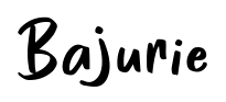 Bajurie font