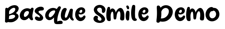 Basque Smile Demo font