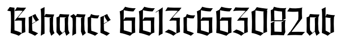 Behance 6613c663082ab font
