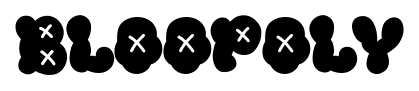 Bloopoly font