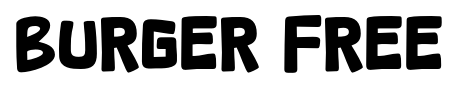 Burger Free font