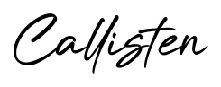 Callisten font