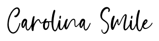 Carolina Smile font