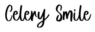 Celery Smile font