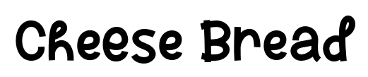 Cheese Bread font