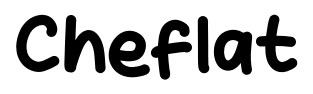 Cheflat font