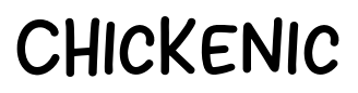 Chickenic font