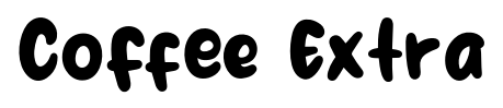 Coffee Extra font