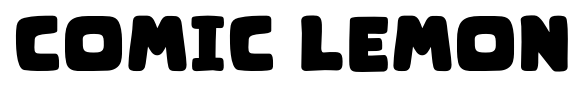 Comic Lemon font