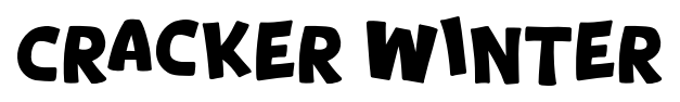 Cracker Winter font